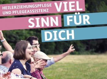Viel Sinn für Dich - Vorderseite einer Werbebroschüre