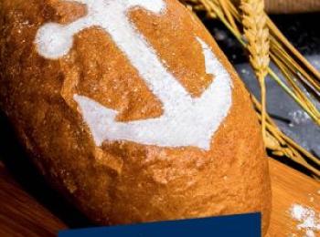 Brot mit Ankerschablone